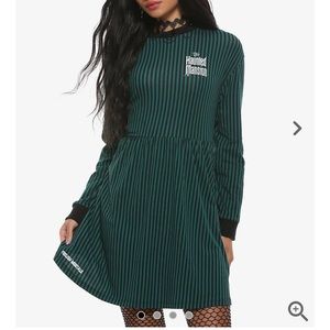 Haunted mansion striped dress